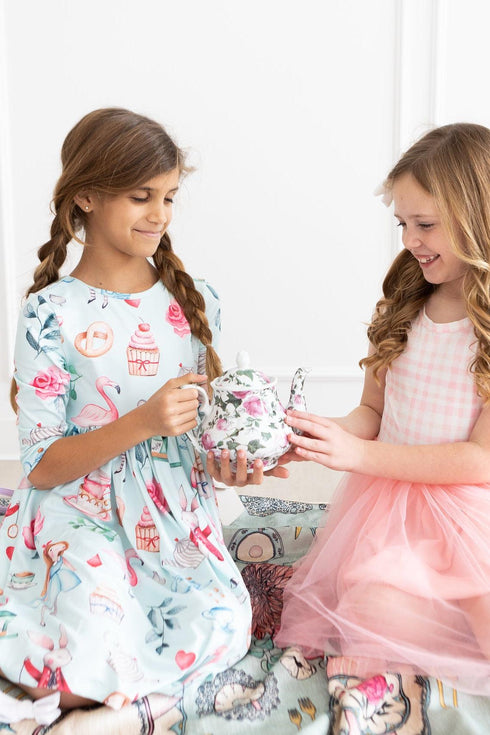 wonderland-3-4-sleeve-pocket-twirl-dress Mila &  Rose - Sophia's Style--12-24M--2